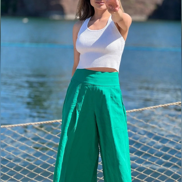 Club Mónaco Wide leg Pants Size00 - Picture 9 of 9